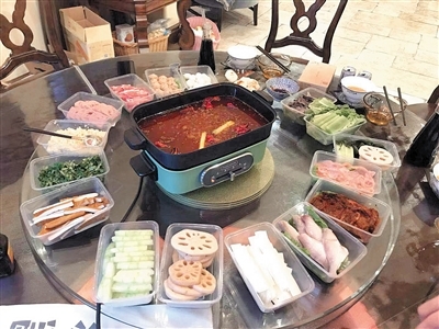 重庆火锅线上“沸腾” 火锅服务新体验